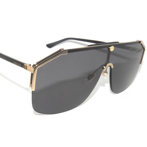 GUCCI GG0291S GOLD/BLACK/GRAY 001 SunglaSSeS - Picture 3 of 5